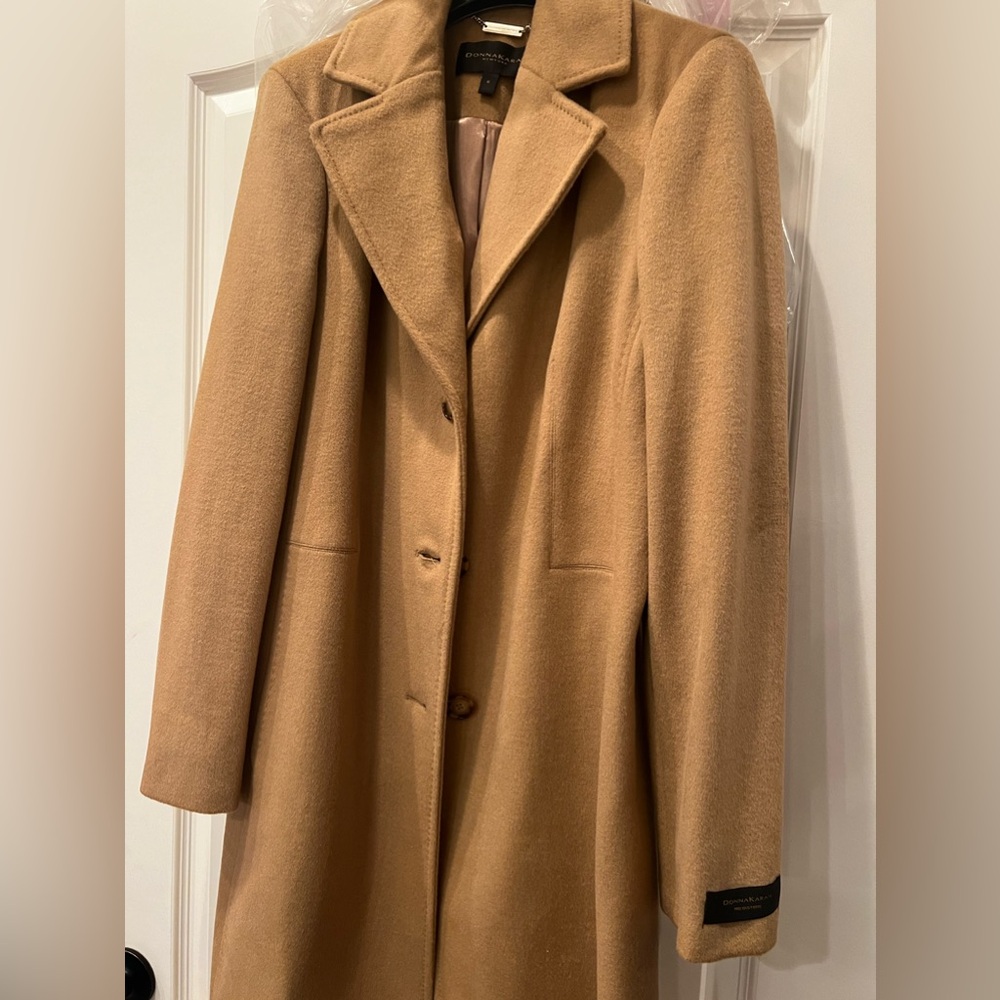 camel colored jacket